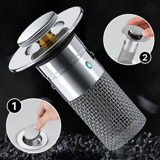 Der Innovative Spülbeckenabflussfilter aus Edelstahl KleinSelect