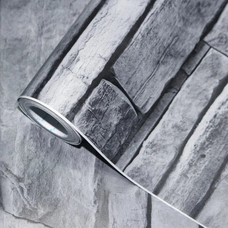 Graue Selbstklebe-Ziegeltapete für Ihre Küche!