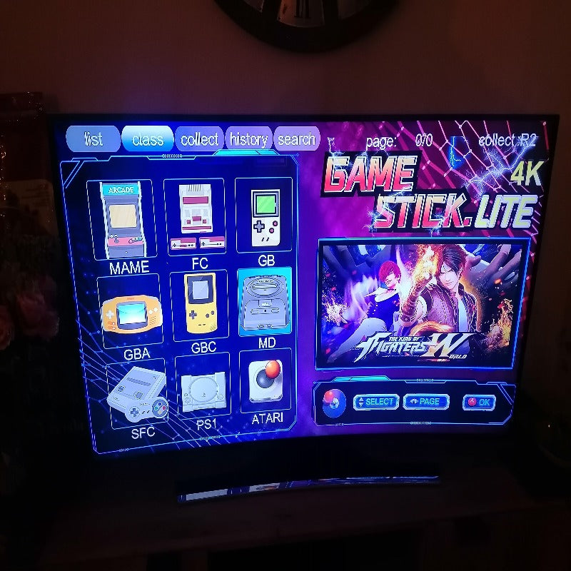 Retro gaming with 10,000 games and 4K quality