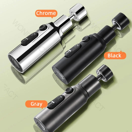 Der 360° flexible Düsenauslauf!