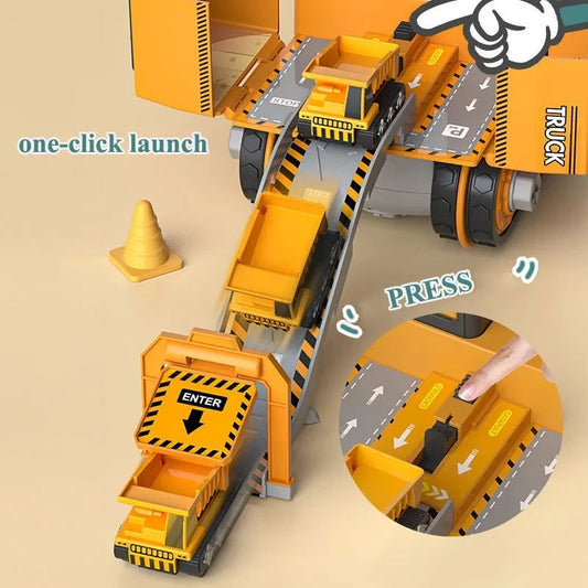 Entdecken Sie die Welt des Bauens mit unserem LKW - Bagger Set KleinSelect