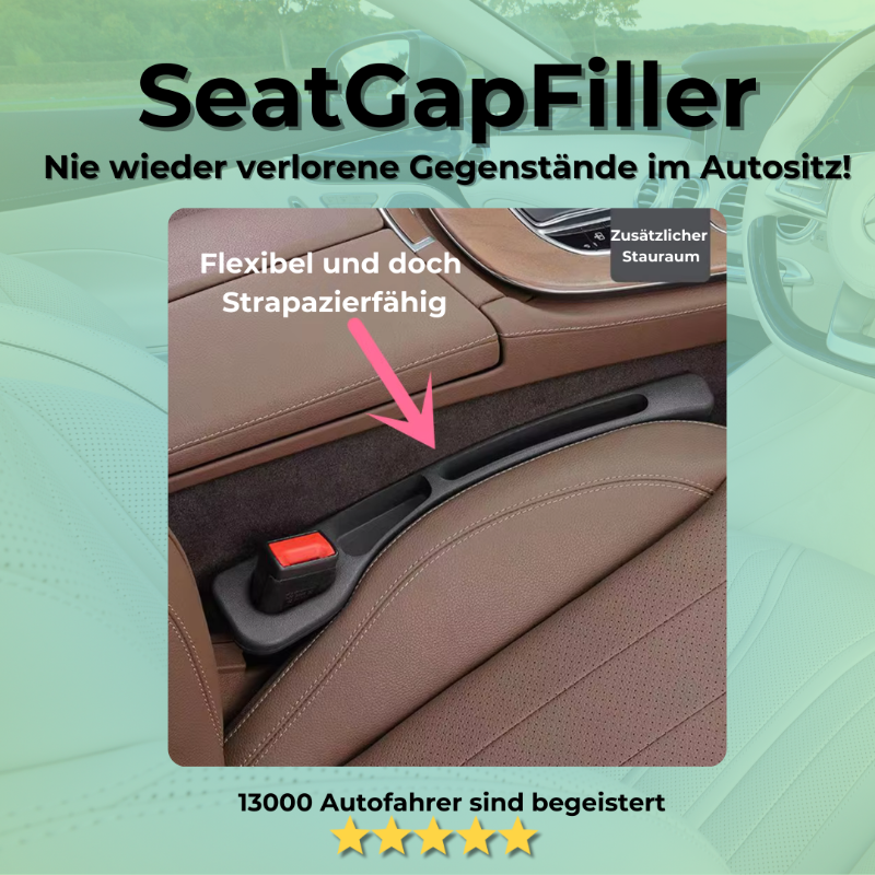 SeatGapFiller - Nie wieder verlorene Gegenstände im Autositz!