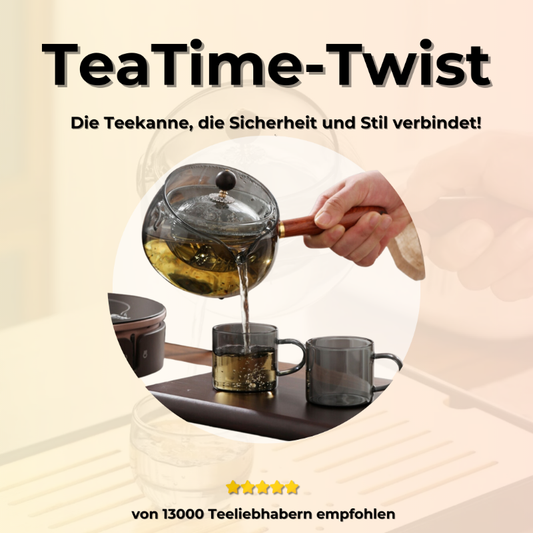 TeaTime Twist – Die Teekanne, die Sicherheit und Stil verbindet KleinSelect