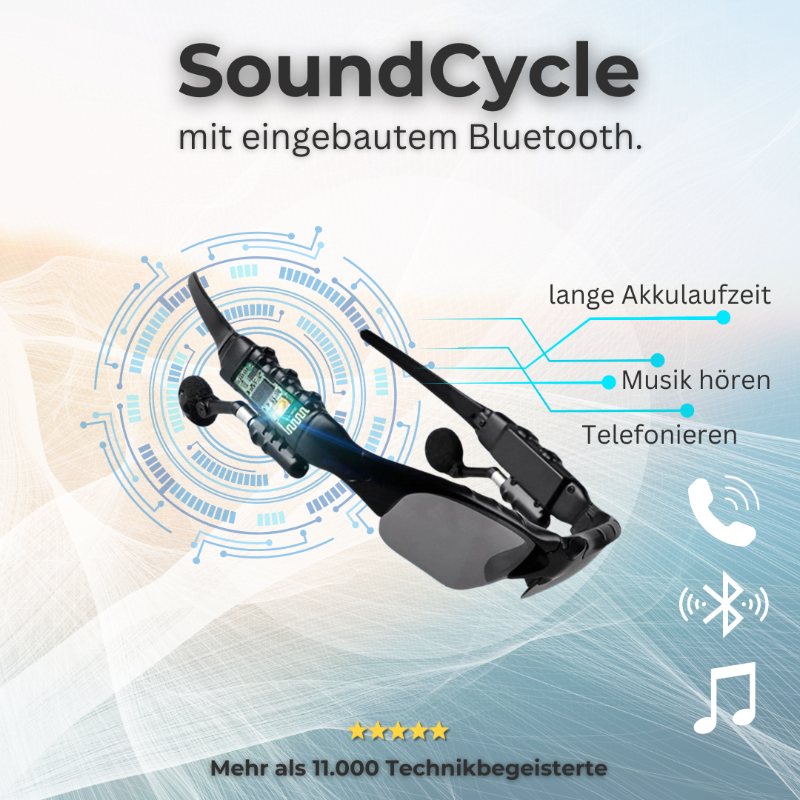 SoundCycle - Mehr als nur eine Brille: Die Revolution Ihrer täglichen Kommunikation und Unterhaltung KleinSelect
