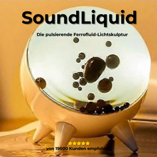 SoundLiquid - Die pulsierende Ferrofluid-Lichtskulptur KleinSelect