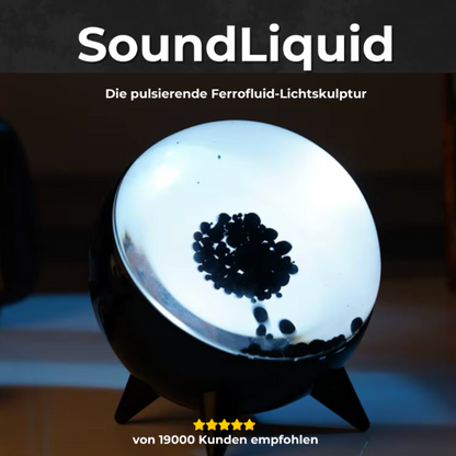 SoundLiquid - Die pulsierende Ferrofluid-Lichtskulptur