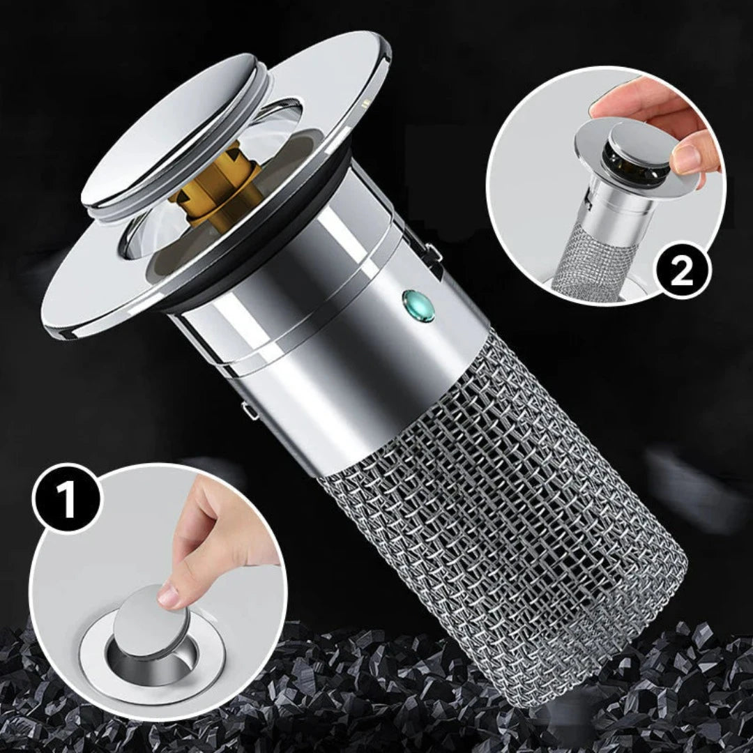 Der Innovative Spülbeckenabflussfilter aus Edelstahl