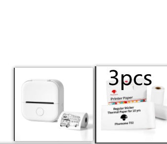 Mini Bluetooth Thermodrucker – Tragbarer Etiketten- & Fotodrucker für Zuhause & Büro