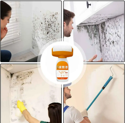 Einfach, effizient und hygienisch mit dem Professionellen Wandreparaturroller!