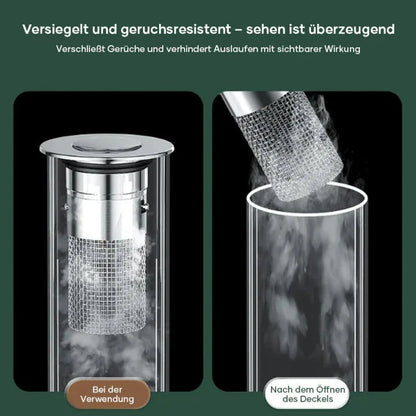 Der Innovative Spülbeckenabflussfilter aus Edelstahl