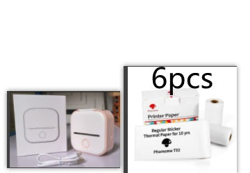 Mini Bluetooth Thermodrucker – Tragbarer Etiketten- & Fotodrucker für Zuhause & Büro