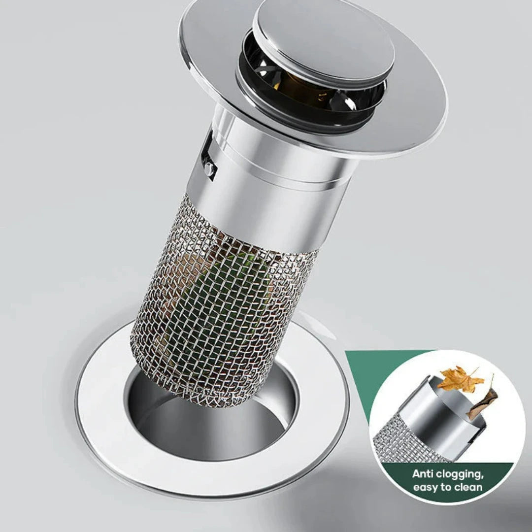 Der Innovative Spülbeckenabflussfilter aus Edelstahl