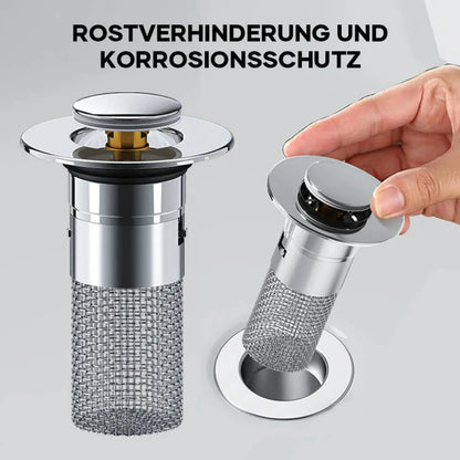 Der Innovative Spülbeckenabflussfilter aus Edelstahl