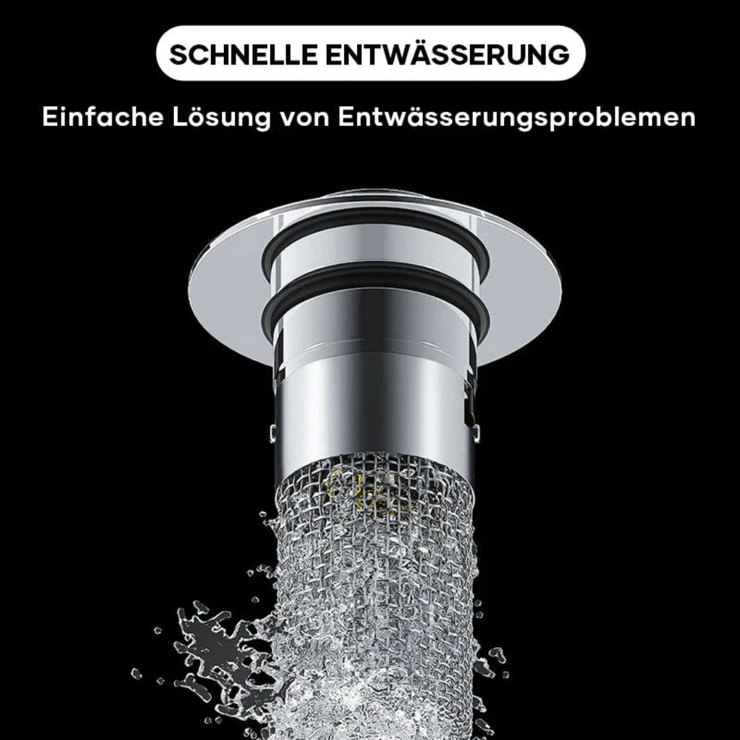 Der Innovative Spülbeckenabflussfilter aus Edelstahl