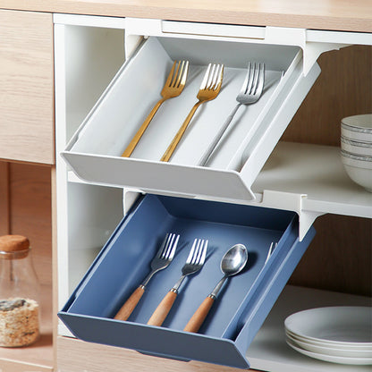 Space-saving solution with our kitchen cabinet storage boxes