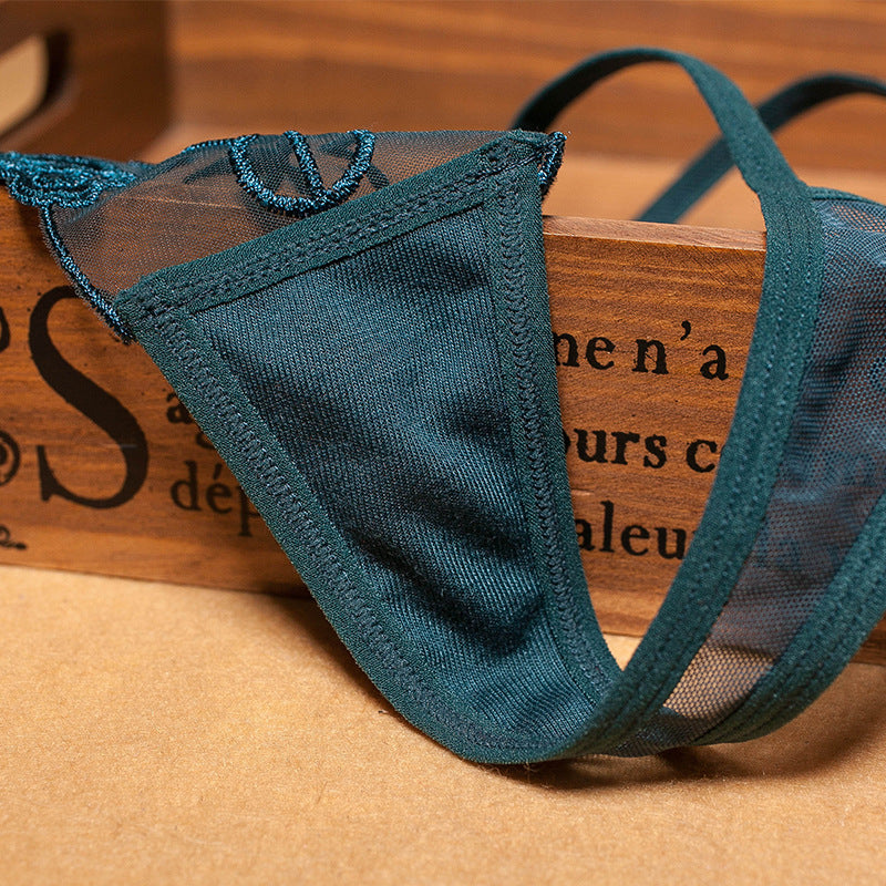 Der Elegante Spitzen-Tanga - Exklusive Dessous für Damen