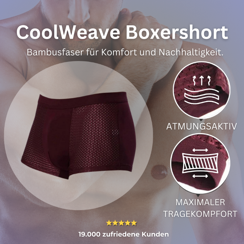 CoolWeave Boxershort - Ihre neue Lieblingsunterwäsche ist da!