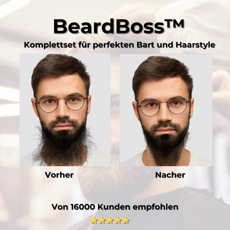 Das ultimative Bart- & Haarpflege-Set für Männer