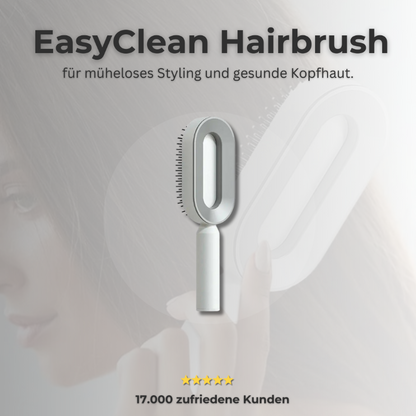 EasyClean Hairbrush - Die vielseitige Bürste mit Ein-Klick-Reinigung