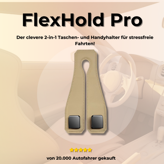 FlexHold Pro - Dein smarter Ordnungshelfer fürs Auto!
