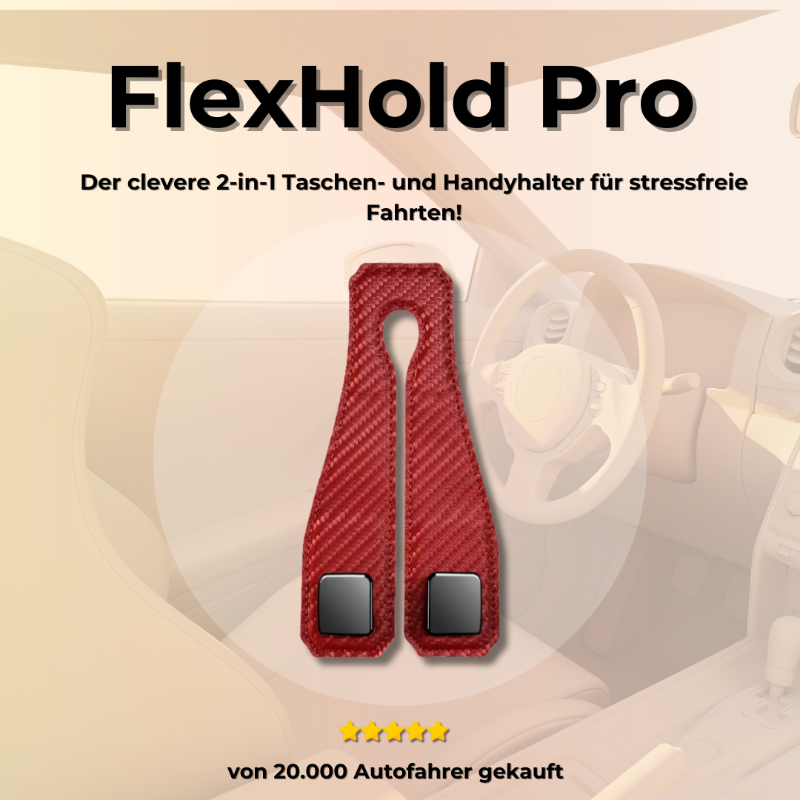FlexHold Pro - Dein smarter Ordnungshelfer fürs Auto!