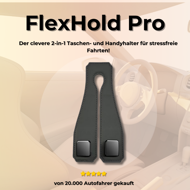 FlexHold Pro - Dein smarter Ordnungshelfer fürs Auto!