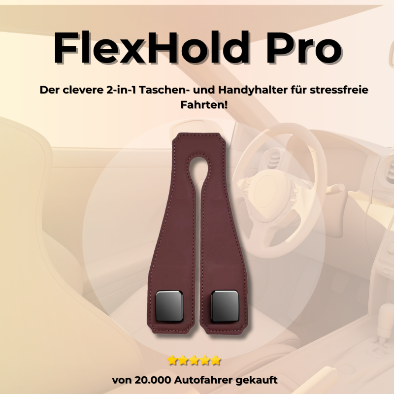 FlexHold Pro - Dein smarter Ordnungshelfer fürs Auto!