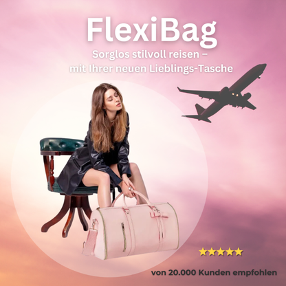FlexiBag - Eleganz zum Mitnehmen: Großzügige, faltbare Reisetasche