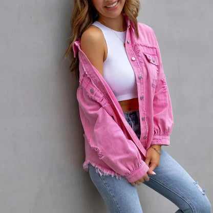 Die Zerrissene Jeansjacke