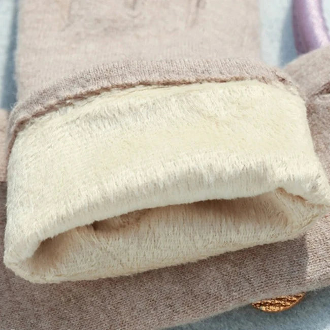 The cashmere gloves for women!