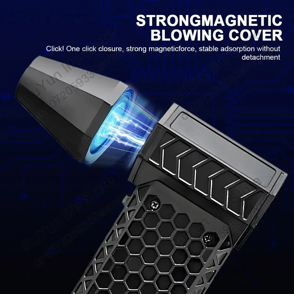 Der leistungsstarke tragbare Luftbläser.