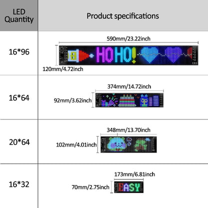 GlowDrive Pro™ – Die LED-Schilder