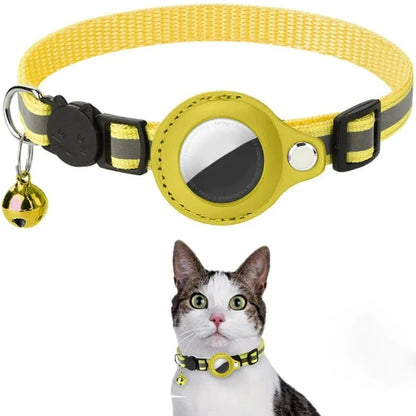 Wasserdichter Airtag Halsband + GPS Tracker für deine Katze!