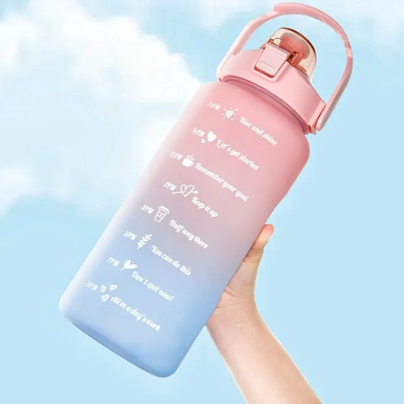 Drinking made easy with the 3-piece water bottle set