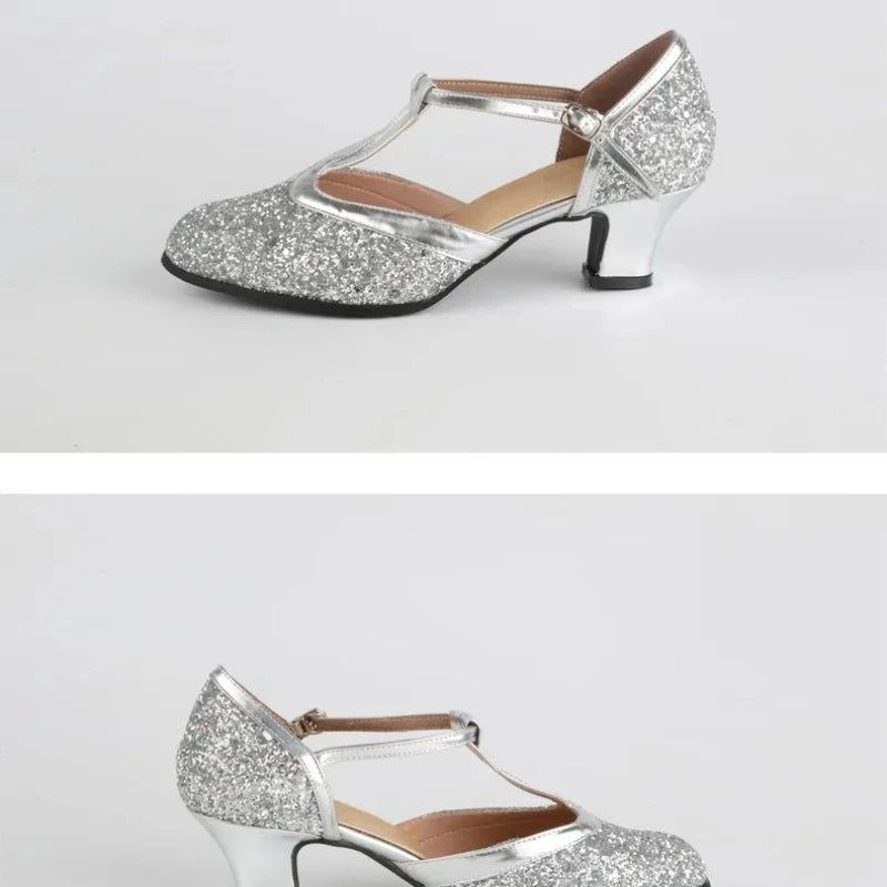 Unsere Goldene High Heels mit stil