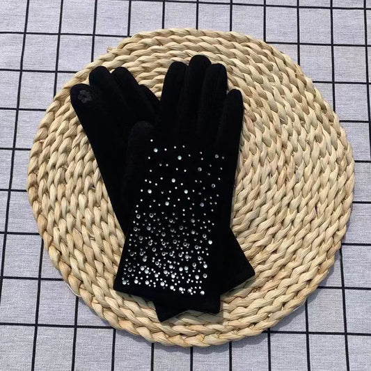 Die Touchscreen Vintage-Handschuhe