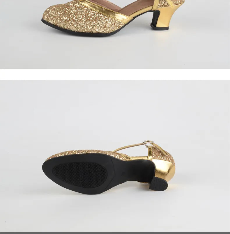 Unsere Goldene High Heels mit stil