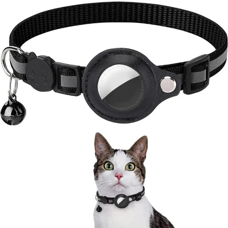 Wasserdichter Airtag Halsband + GPS Tracker für deine Katze!