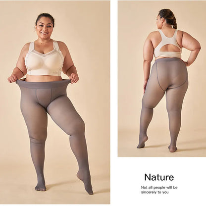 Nos collants d'hiver transparents