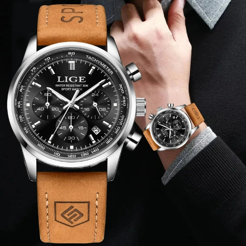 Die LIGE Business Uhr für Herren