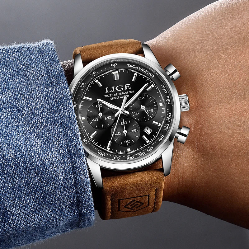 Die LIGE Business Uhr für Herren