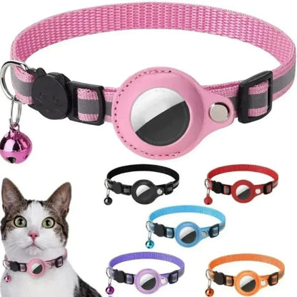 Wasserdichter Airtag Halsband + GPS Tracker für deine Katze!