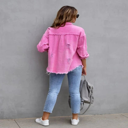 Die Zerrissene Jeansjacke