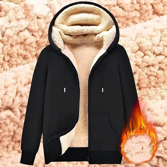 Unsere Sweatshirt Mantel mit Fronttaschen