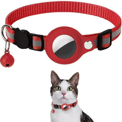 Wasserdichter Airtag Halsband + GPS Tracker für deine Katze!
