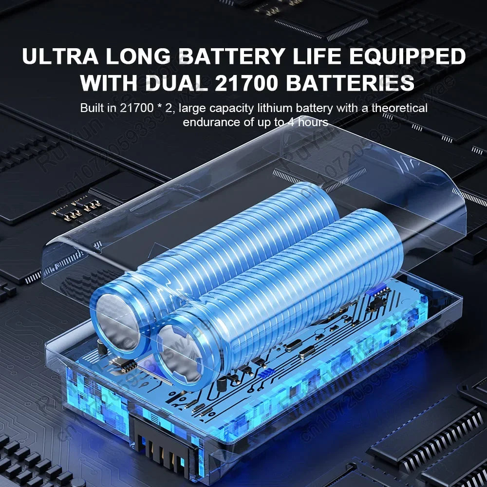 Der leistungsstarke tragbare Luftbläser.