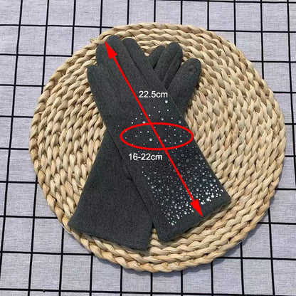 Die Touchscreen Vintage-Handschuhe