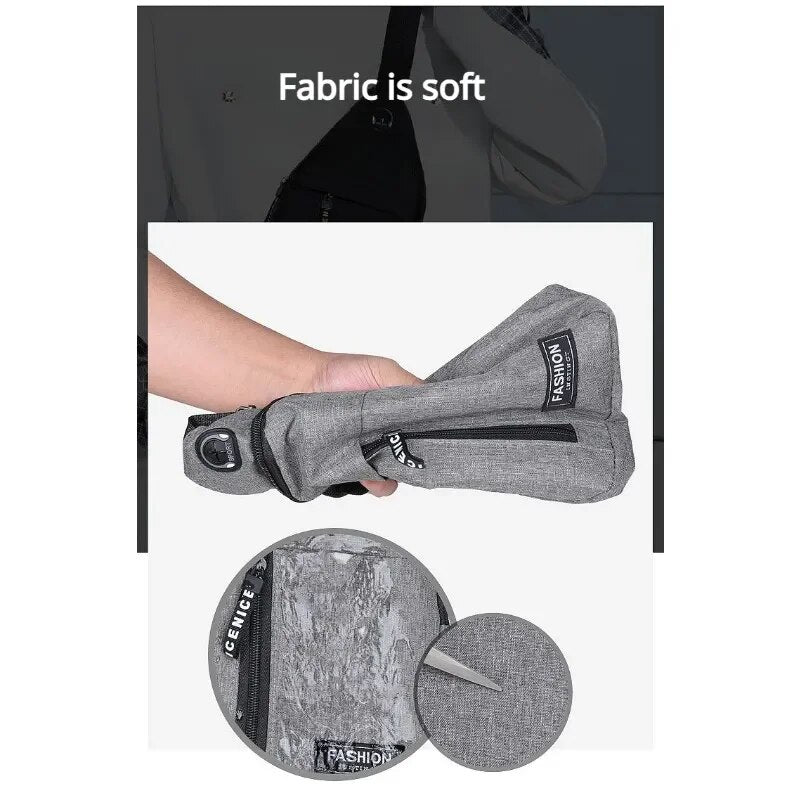 The fashionable chest bag