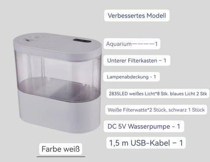 USB betriebener Mini Aquarium