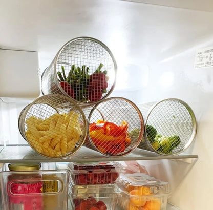 Our cylindrical grill basket